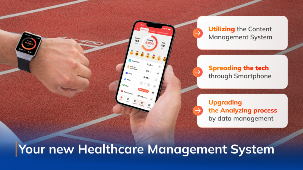 How the system improves the existing healthcare management system