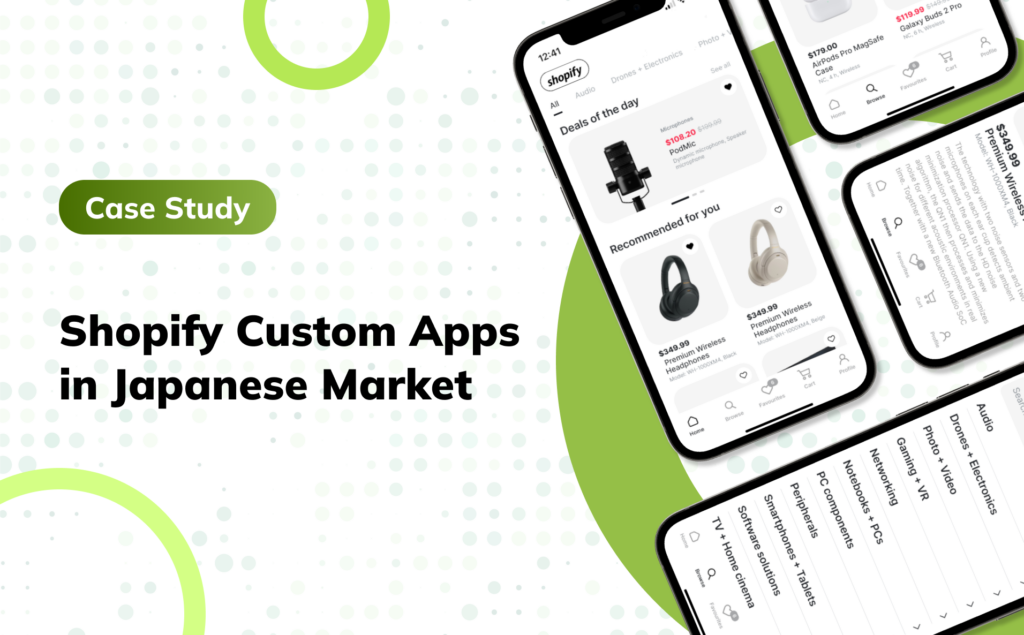 Shopify custom apps in the Japanese market