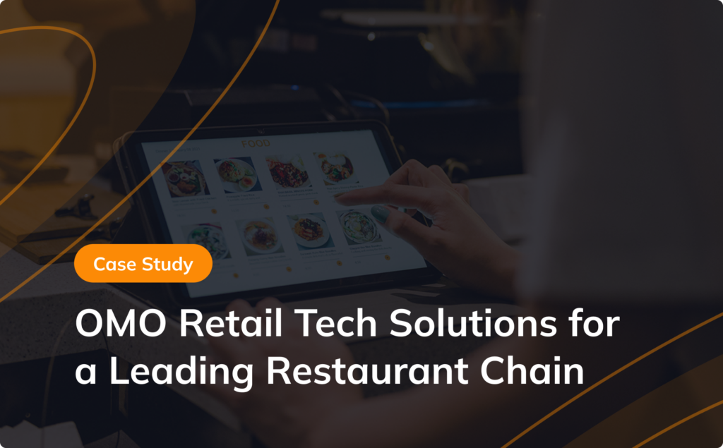 Online-merge-offline (OMO) retail tech solutions