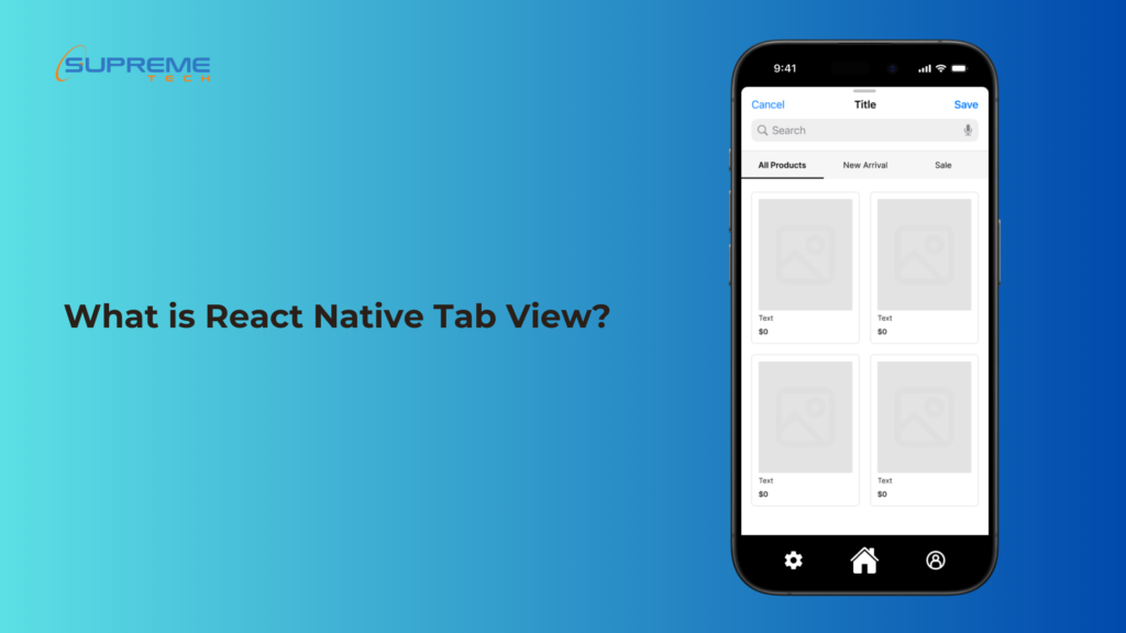 what is react native tab view, an overview of react native tab view