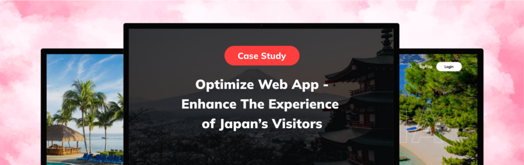 Optimizes a web app for better travel experience