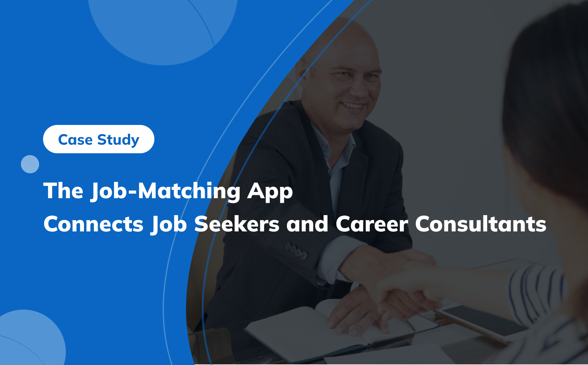 The job matching app connect job seekers and career consultants