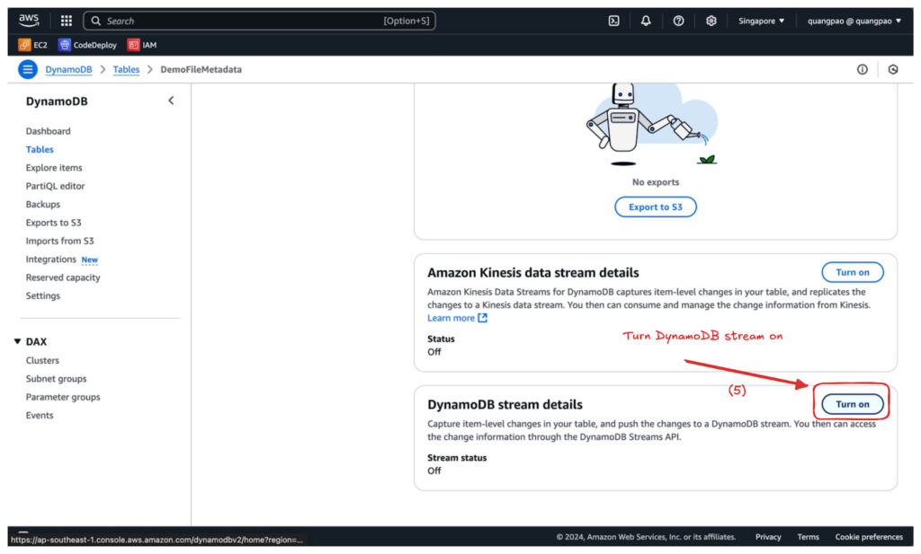 aws lambda trigger and event